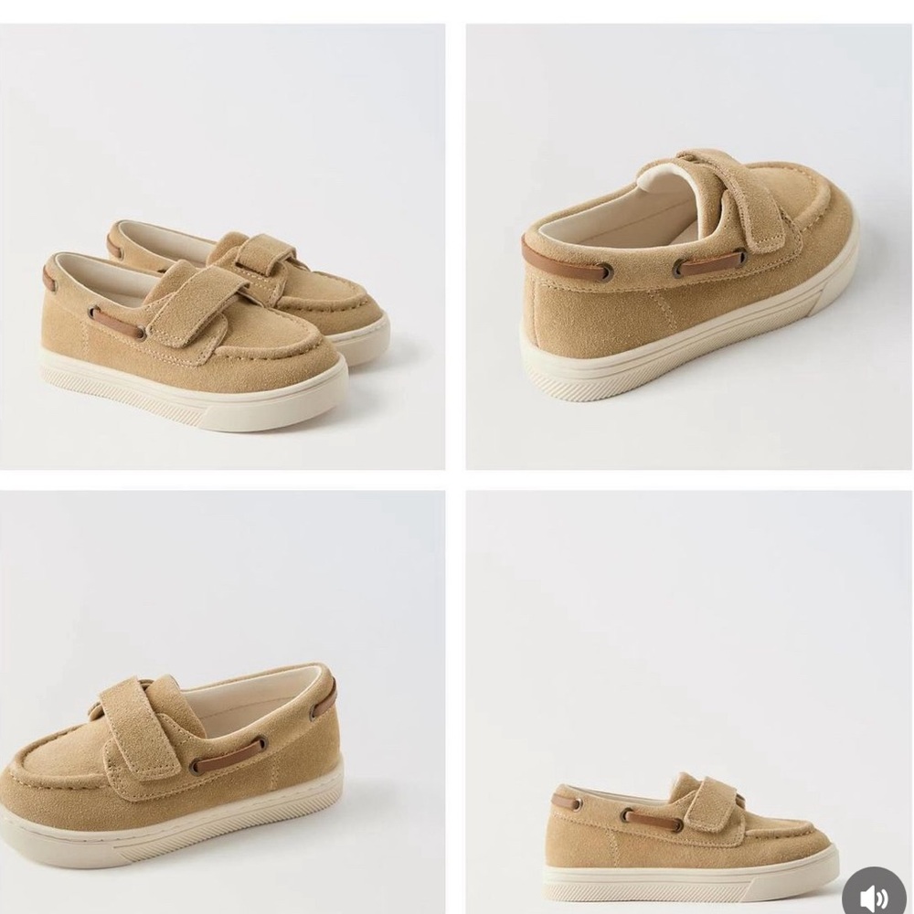 Leather boat shoes